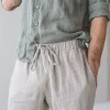 Men's Relaxed Fit Linen Pants: Casual Trousers